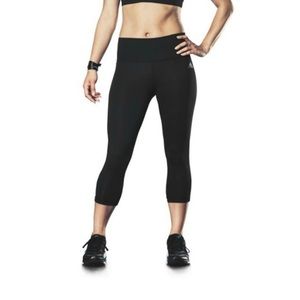 Adidas Climalite Black Workout Cropped Leggings Tights | S​